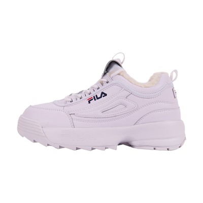 Кроссовки Fila Disruptor 2 White с мехом арт mb800-3