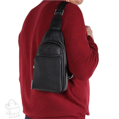 Рюкзак мужской кожаный 337H black Heanbag