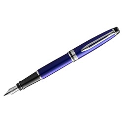 Ручка перьевая Waterman Expert Blue CT, 1.0мм, синяя, подар/уп 2093457