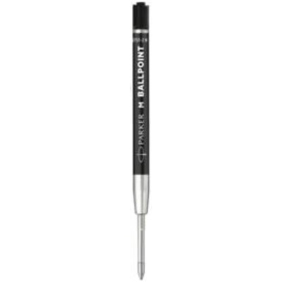 Набор стержней 2шт д/шариковой ручки Parker QuinkFlow, черн, средние 1.0, блистер 2166543