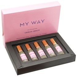 Парфюмерный набор Джорджо Армани My Way edp for women  5 x 12 ml