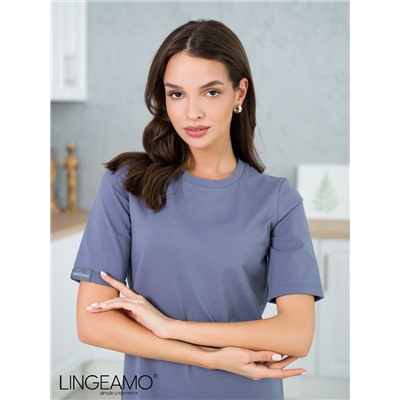 Трикотажное женское удлиненное платье-футболка Lingeamo  ВП-08 (84)