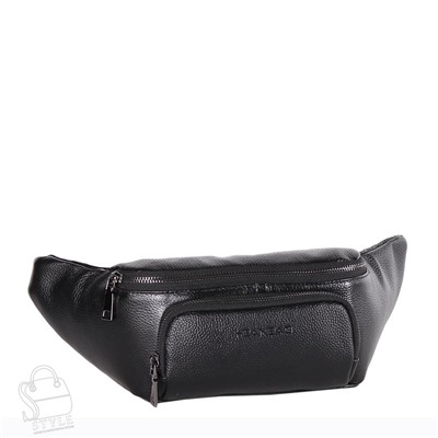 Сумка мужская кожаная 66329-20H black Heanbag