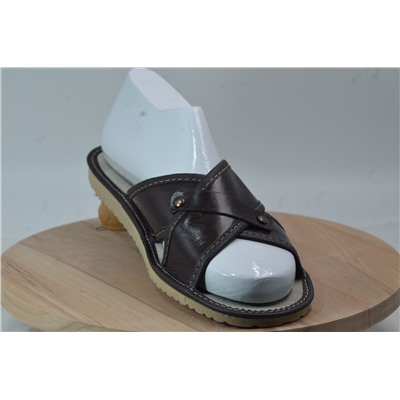 063-41 Обувь домашняя (Тапочки кожаные) размер 41