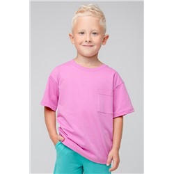 Детская хлопковая футболка оверсайз из супрема Crockid
