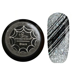 Гель-паутинка  Spider Gel Francheska (Black)