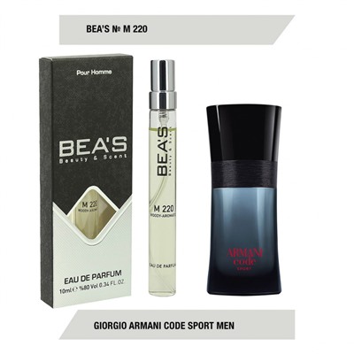 Компактный парфюм Beas Джорджо Армани Code Sport for men 10 ml арт. M 220