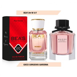 Женские духи   Парфюм Beas Gucci Gorgeous Gardenia 50 ml for women арт. W 517