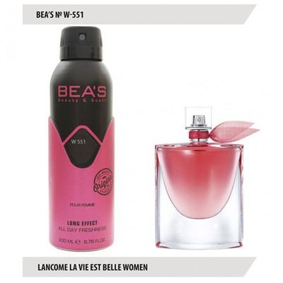 Дезодорант Beas Lancome La Vie Est Belle Women 200 ml арт. W 551