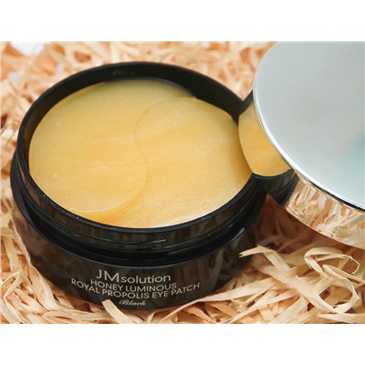 Регенерирующие патчи с прополисом JMsolution Honey Luminous Royal Propolis Eye Patch