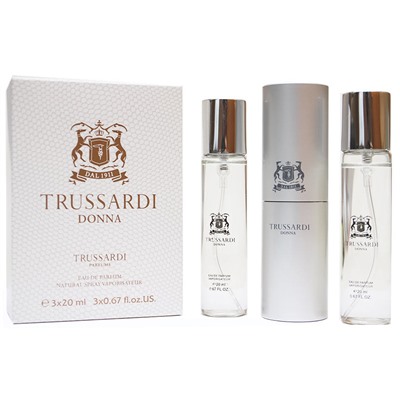 Туалетная вода 3*20 ml Trussardi "Donna"