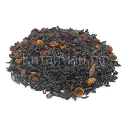Чай красный Китайский - Хун Цао Хун Ча (красный чай с шиповником) - 100 гр