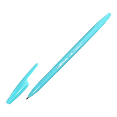 Ручка шариковая ErichKrause R-301 Pastel Stick, узел 0.7 мм, чернила синие