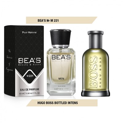 Мужская парфюмерия   Парфюм Beas Hugo Boss Bottled Intense 50 ml арт. M 221