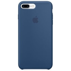 Силиконовый чехол для Айфон 7/8 Plus -Глубокий синий (Ocean Blue)