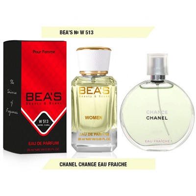 Женские духи   Парфюм Beas Chanel Chance Eau Fraiche 25 ml for women арт. W 513