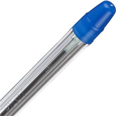 Ручка шариковая Pilot BPS-GP-EF (L), резиновый упор, 0.5мм, масляная основа, стержень синий