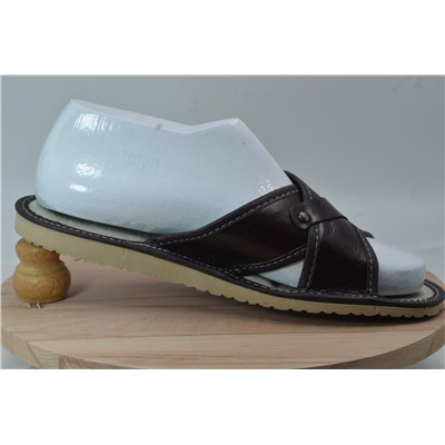 063-41 Обувь домашняя (Тапочки кожаные) размер 41