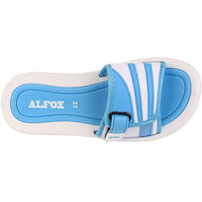 Пантолеты Alfox A5163_белый/голубой