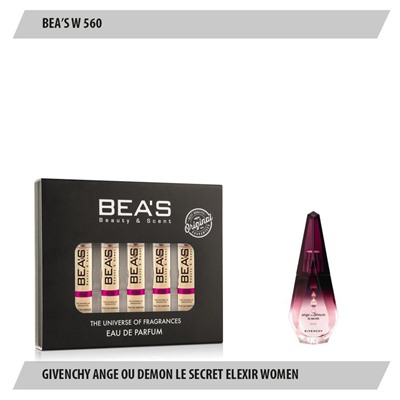 Парфюмерный набор Beas Givenchy Ange Ou Demon Le Secret Elixir Women 5*5 ml W 560