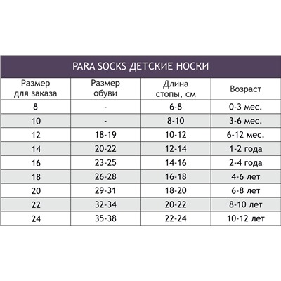 Гольфы Para socks