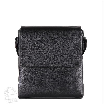 Сумка мужская кожаная 6033-2H black Heanbag