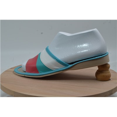 001-1-36  Обувь домашняя (Тапочки кожаные) размер 36