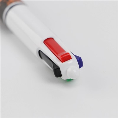 Многоцветная ручка «Герой и защитник», 4 цвета