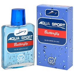 Туалетная вода мужская AQUA SPORT BUTTERFLY, 100 мл