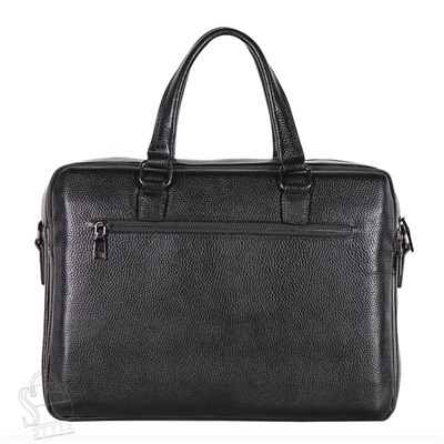 Портфель мужской кожаный 66286-6H black Heanbag