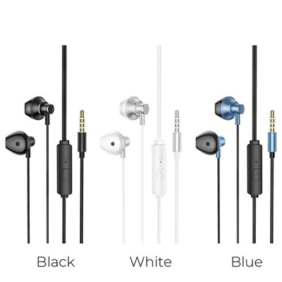 Hoco M75 Earphones Проводные наушники с микрофоном