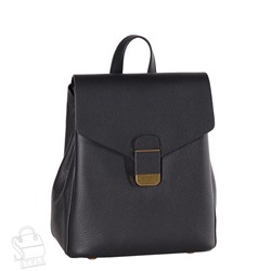 Рюкзак женский кожаный 2056VG black Vitelli Grassi