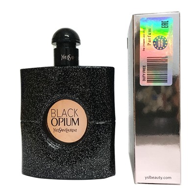 Женские духи   Yves Saint Laurent "BLACK OPIUM" eau de parfum 90 ml ОАЭ