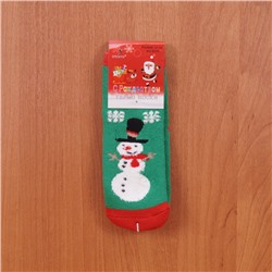 Носки теплые С Рождеством (размер 27-30) арт b225-14