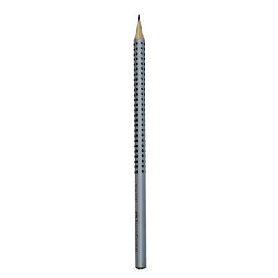 Карандаш чернографитный Faber-Castell профессиональные Grip 2001 2B трёхгранный корпус, массажные шашечки