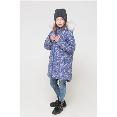 Куртка удлиненная зимняя для девочки Crockid ВК 38053/н/1 УЗГ