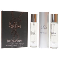 Туалетная вода 3*20 ml Yves saint Lauren "Black Opium"