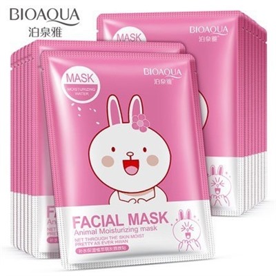 Маска с эссенцией Вишневого цвета Fasial Animal Mask (30г) BioAqua арт. 8470