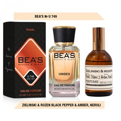 Парфюм Beas Z & R Black Pepper & Amber, Neroli 50 ml арт. U 749