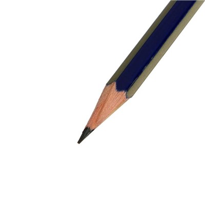 Набор карандашей чернографитных разной твердости Faber-Castell GOLDFABER 1221, 6 штук, 6B-2H