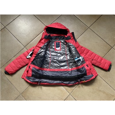 Теплая женская зимняя мембранная куртка High Experience цвет Light Red р. S (42)