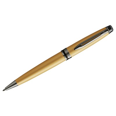 Ручка шариковая Waterman Expert Gold RT, 1,0мм, синяя, подар/уп 2119260