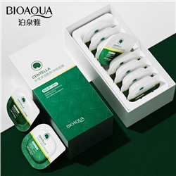 Маска для чувствительной и проблемной кожи с экстрактом азиатской центеллы и каолином Bioaqua Centella, 7,5 гр. * 8 шт.