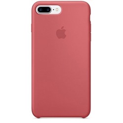 Силиконовый чехол для Айфон 7/8 Plus -Розовая камелия (Camellia Red)