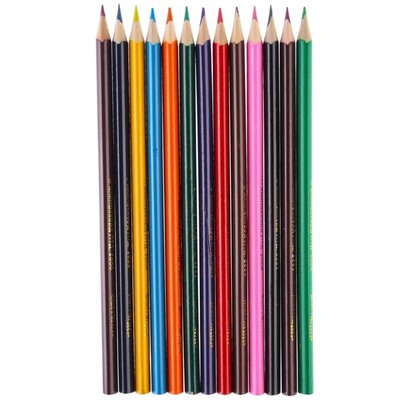 Цветные карандаши, 12 цветов, шестигранные, Маша и Медведь
