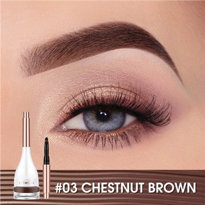 O.TWO.O Гель для бровей арт. SC029 Chestnut Brwon #03 5 g