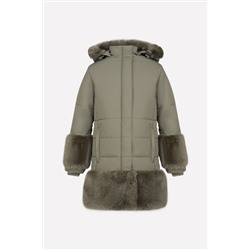 Пальто зимнее для девочки Crockid ВК 38035/3 ГР