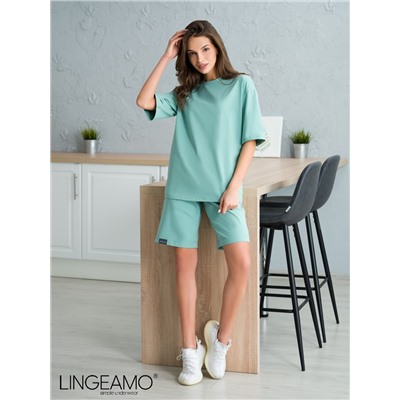 Трикотажная женская футболка оверсайз Lingeamo ВФ-14 (5)
