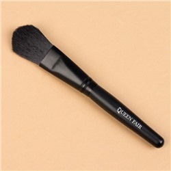 Кисть для макияжа «Premium Brush», 12,5 см, цвет чёрный