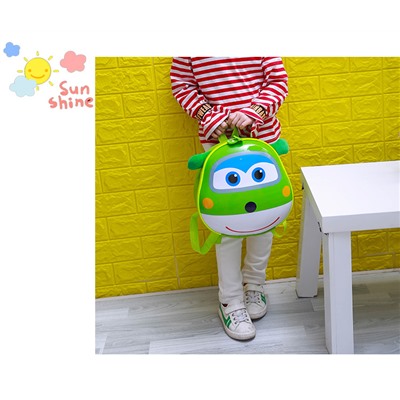 Рюкзак для малышей, арт РМ2, цвет: поросёнок арбуз и синий